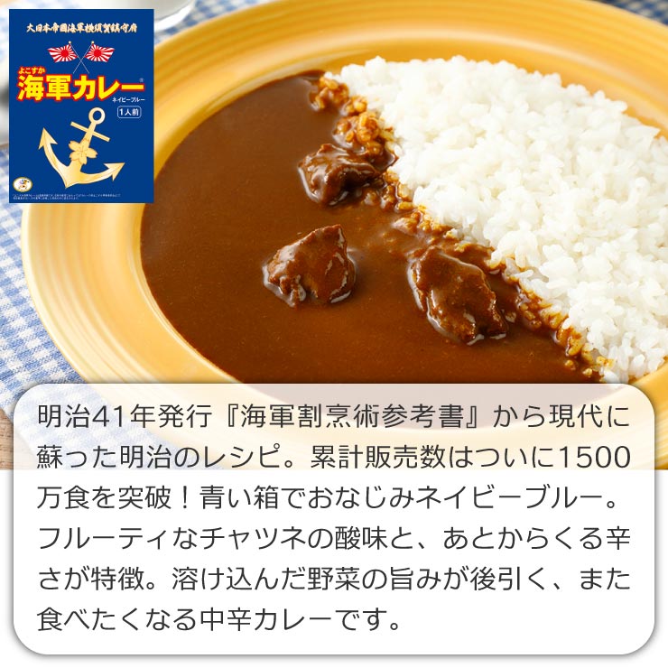 よこすか海軍カレー ネイビーブルー 3食入